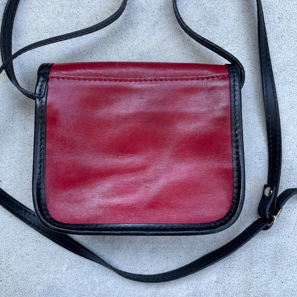 Vera Pelle Made in Italy - Genuine Leather Crossbody - Borse in Pelle - Picture 5 of 8